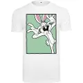 Mc Clothes Looney Tunes Bugs Bunny Funny Face T-skjorte