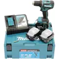 Makita DDF485RTJ3 - Drill/driver - trådløs - 2 hastigheter - nøkkelfri borhylse 13 mm - 50 N·m - 3 batterier - 18 V