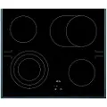 AEG HE604070FB, Sort, Innebygget, Sonebasert induksjon, Glass, 4 zone(s), 4 zone(s)