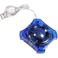 Esperanza Star - Hub - 4 x USB 2.0 - stasjonær