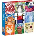 Mudpuppy Artsy Cats 500 Piece Family Puzzle