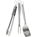 Markus Aujalay Markus AujalayGrillredskap BBQ Set Steel 2 delerSølvHusgerådFra Homeroom