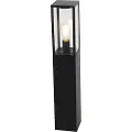 QAZQA Industriell utendørs gulvlampe sort 80 cm IP44 - Charlois