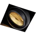 QAZQA Innfelt spotlight sort GU10 AR111 uten ramme - Oneon Honey