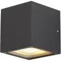 SLV 232535, Aluminium, IP44, I, GX53, 2 pære(r), 9 W