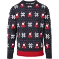 Urban Classics Nicolaus And Snowflakes Collegegenser