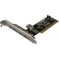 Logilink USB 2.0 PCI Kart, 4 + 1 port, VIA Chipsatz med ?berspannungsbeskyttelse, 32 Bit 33 Mhz PCI Bus, 4 x USB-A (PC0028)
