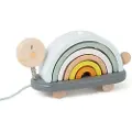 Janod Sweet Cocoon Rainbow Turtle Byggespill