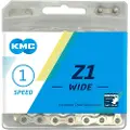 Kmc Grandinė KMC Z1 Wide Sidabrinis 1-speed 112-links