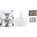 Dekoracja domu Boliginnredning Sett med Telys Led-lys - 4 stk