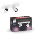 Philips Hue Argenta Plate/Spiral 2x5.7W - Hvit