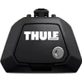 Thule Raised Rail Evo, Sort, 100 kg, WingBar Evo, WingBar, WingBar Edge, SlideBar, SquareBar Evo, ProBar Evo