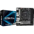 Asrock A520M-ITX/ac - Hovedkort - mini-ITX - Socket AM4 - AMD A520 Chipset - USB-C Gen1, USB 3.2 Gen 1 - Gigabit LAN, Wi-Fi, Bluetooth - innbygd grafikk (CPU kreves) - HD-lyd (8-kanalers)