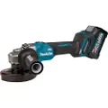 Makita GA008GM201 - Vinkelsliper - trådløs - 125 mm - 2 batterier, inkludert lader - 40 V