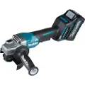 Makita GA016GM201 - Vinkelsliper - trådløs - 125 mm - 2 batterier, inkludert lader - 40 V