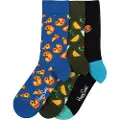 Happy socks Junk Food Sokker 3 Par