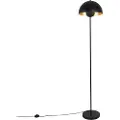QAZQA Industriell gulvlampe svart med gull 160 cm - Magnax