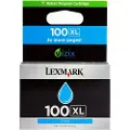 Lexmark 100XL Blekkpatron cyan, 600 sider