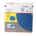 Bosch Expert for Multi Material - Sirkelformet sagblad - for tre, plast, aluminium, ikke-jernholdig metall, epoksy, slipematerialer - 250 mm - 80 tenner