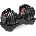 Bowflex 552i, justerbar dumbbell, Svart, 24 kg, 1 stk.