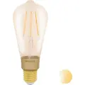 Marmitek Smart me Smart comfort Glow XLI - LED-filamentlyspære - form: ST64 - E27 - 6 W (ekvivalent 40 W) - klasse E - varmt hvitt lys - 2500 K