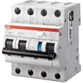 ABB DS203NC, Residual-current device with overcurrent protection (RCBO), Type A, 6000 A, IP2X
