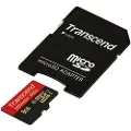 Transcend Ultimate - Flashminnekort (microSDHC til SD-adapter inkludert) - 8 GB - UHS Class 1 / Class10 - 600x - microSDHC UHS-I