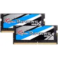 G.Skill Ripjaws - DDR4 - sett - 16 GB: 2 x 8 GB - SO DIMM 260-pin - 2666 MHz / PC4-21300 - CL19 - 1.2 V - ikke-bufret - ikke-ECC