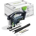 Festool CARVEX PSBC 420 EB-Basic, Toppgrep, Sort, Blå, 3800 spm, 12 cm, 1000 spm, 1 cm - SOLO