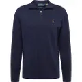 Ralph Lauren for man. 710671929029 Estate-Rib navy sweater (L), Casual, Cotton, Long sleeve