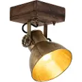 QAZQA Smart takspotlight bronse med tre 18 cm inkl. WiFi A60 - Mangoes