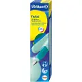 Pelikan Twist, Mynte, Fyllesystem med patron, Blå, Ambidekstriøs, 1 stykker