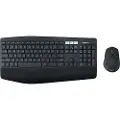 Logitech MK850, Standard, Trådløs, Bluetooth, QWERTY, Sort, Mus inkluderet, UK layout