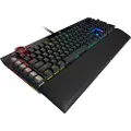 Corsair K100 RGB - MX Speed - Gamingtastatur - Nordisk - Svart