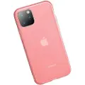 Baseus Silikoninis dėklas Baseus Jelly Liquid Silica Gel Case do iPhone 11 Pro 6,5'' (raudona)