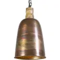 QAZQA Vintage pendellampe kobber med gull - Burn