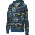 Puma Alpha All Over Print Genser Med Hel Glidelås
