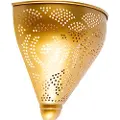 QAZQA Oriental vegglampe gull - Zayn