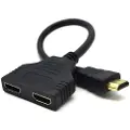 Cablexpert 2-Port Passiv HDMI-splitter Kabel - Enkel Tilkobling til Flere Skjermer