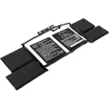 24hShop Batteri til bærbar PC for Apple Macbook Pro 15" 2016, Macbook Pro 15" 2017 og andre.