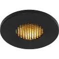 QAZQA Moderne baderomsinnfelt spotlight svart IP54 - Shed Honey