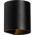 QAZQA Moderne vegglampe svart - Sabbio