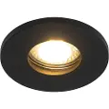 QAZQA Moderne baderomsinnfelt spotlight svart - Shed