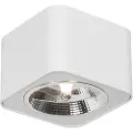 QAZQA Moderne kvadratisk spotlight hvit - Boxer
