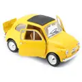 Bburago Fiat 500 F 1965, Klassisk bil, Montert på forhånd, 1:24, Fiat 500F del 1965, Alle kjønn, Metall, Plast