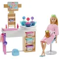 Barbie Spa-lekesett Med Tilbehør Til Dukke