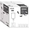 Katrin Håndklæderulle Katrin Plus S 1-lag Ø13xB20.5cmxL110m U/Hylse Nyfiber Hvid,12 rl/krt