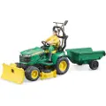 Goobay BWorld John Deere gressklipper + tilhenger, Bruder