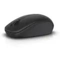 Dell WM126 - Mus - Optisk - 3 knapper - Svart