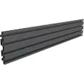 Multibrackets PRO Single AL rail - Monteringskomponent (monteringsskinne) - for videovegg - aluminium - svart